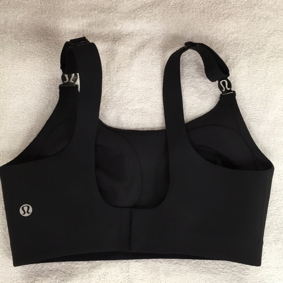 Lululemon NWOT Blk Booby Bracer Bra - Picture 2 of 7